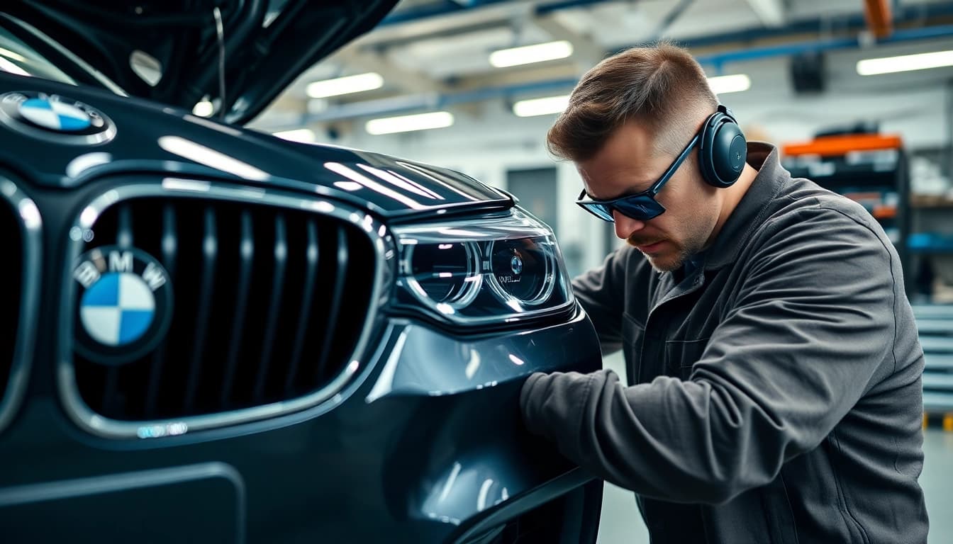BMW Codierer nutzt moderne Technik zur Programmierung eines BMW-Fahrzeugs.