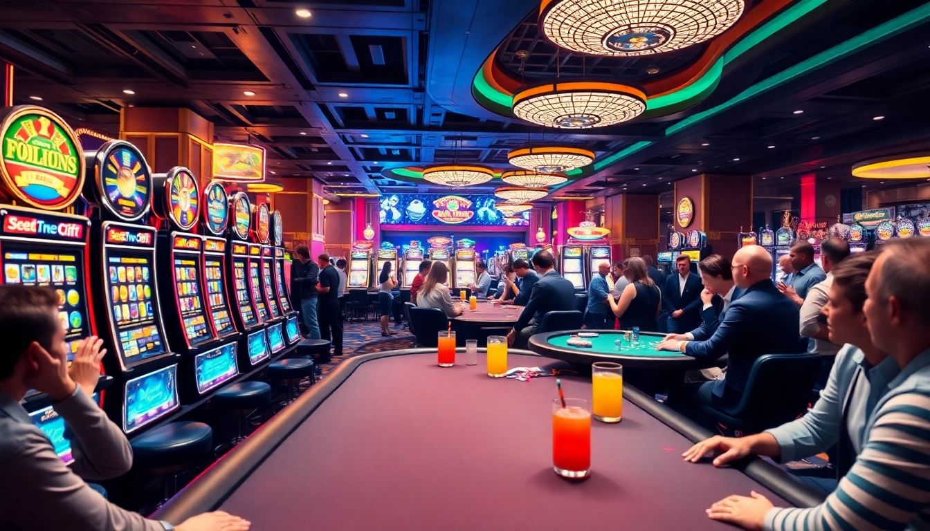 Spieler genießen Casino-Action auf casinospielen.de mit aufregenden Spielautomaten.