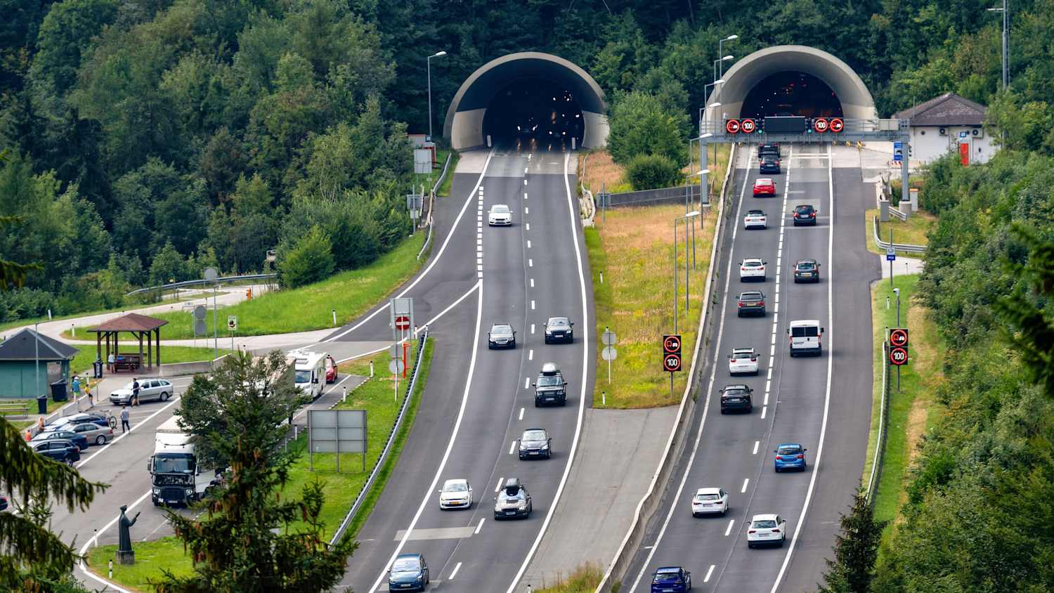 verkehrslage tauernautobahn