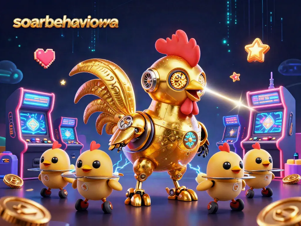 soarbehaviorwa captures exciting casino moments with vibrant casino-themed characters and elements.
