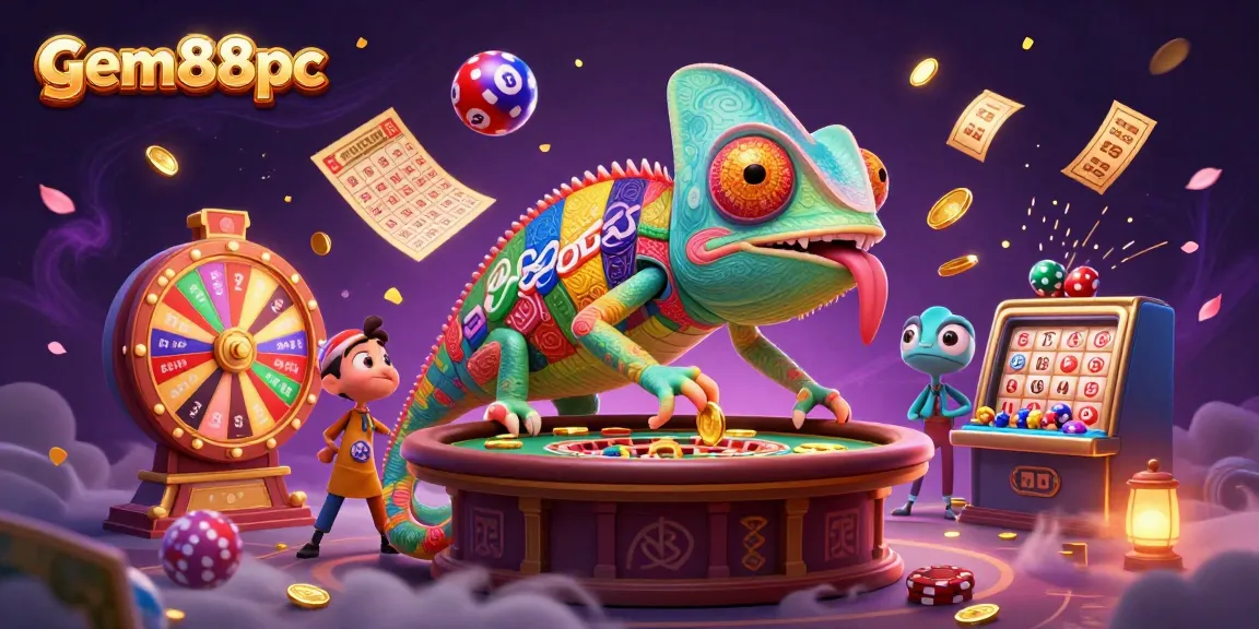 Experience the excitement of gem88pc with an engaging casino scene featuring colorful elements.