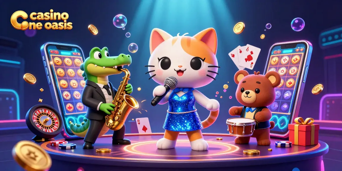 Join the fun at a casino ohne oasis with lively characters and exciting slot games!