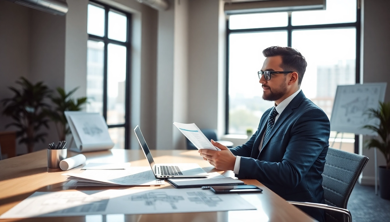 Headhunter Ingenieure conducting interviews in a modern office environment.