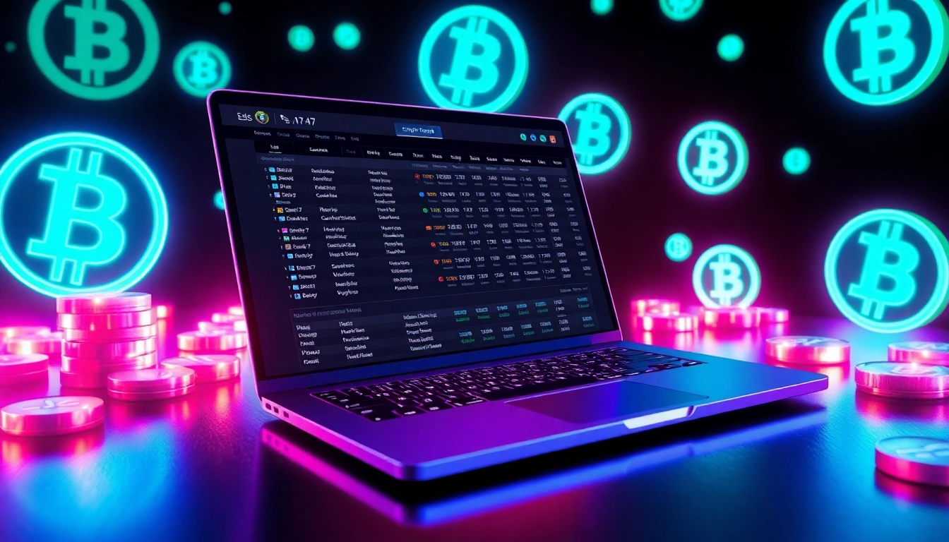 Experience the thrill of crypto sports betting with an innovative platform showcasing dynamic betting odds and cryptocurrency symbols.