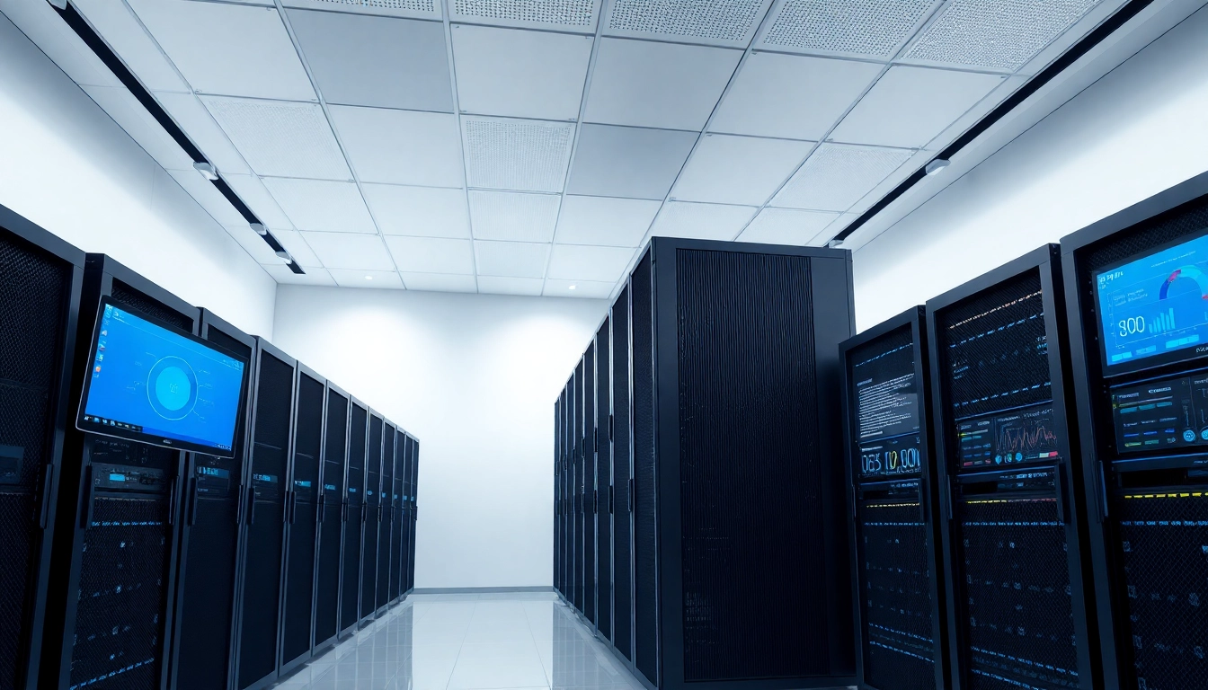 Erforschen Sie die Vorteile der Windows Server 2025 Lizenz mit Support in einem modernen Serverraum.