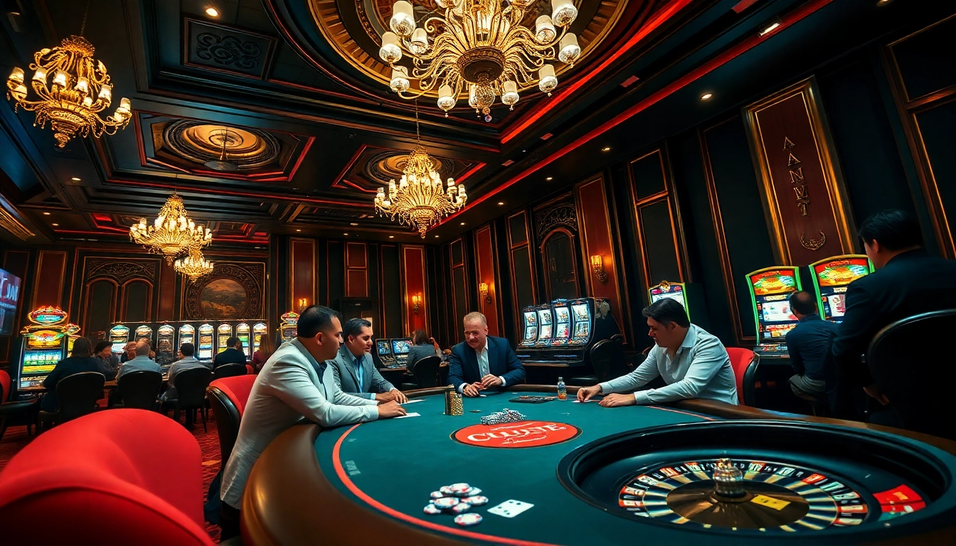 Experience the thrill of poker and luxury at https://x88ni.com/, featuring exciting casino scenes.