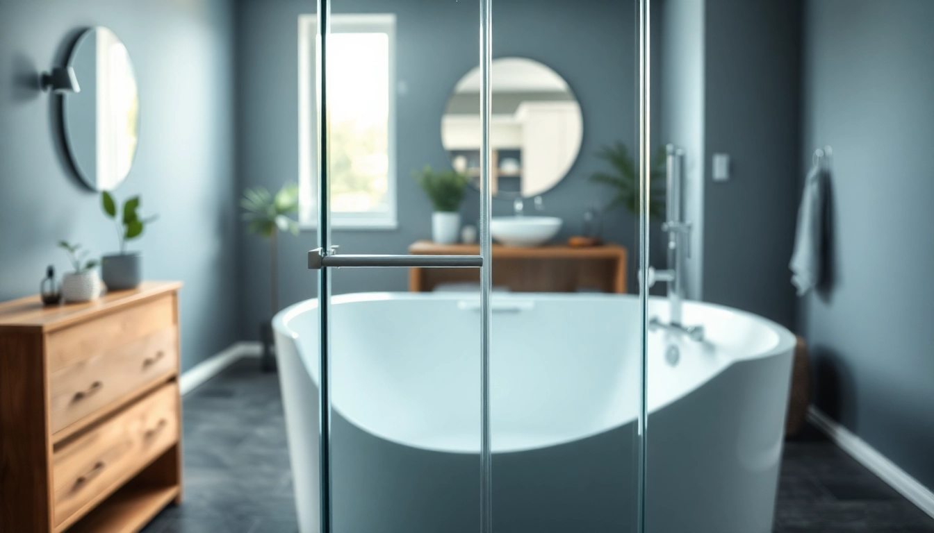 Erleben Sie die Eleganz der duschkabine 100x100 pendeltür in stilvollem Badezimmerdesign.