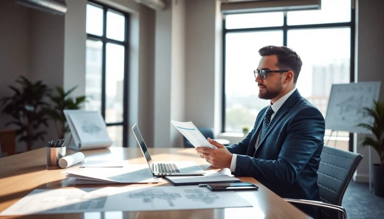 Headhunter Ingenieure conducting interviews in a modern office environment.